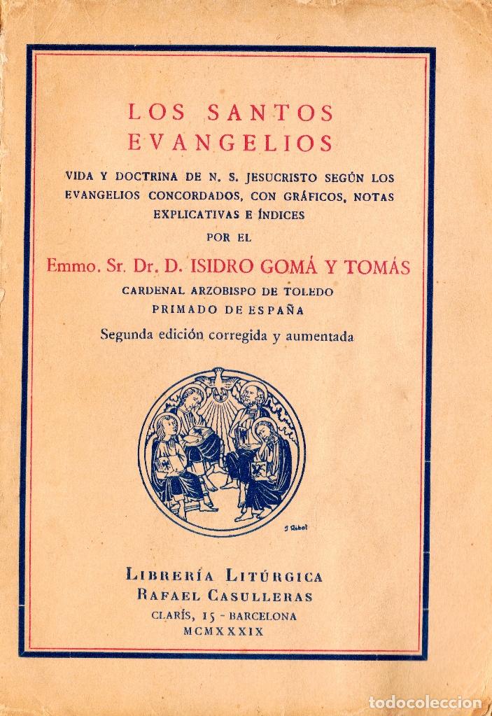 Coberta de Los Santos Evangelios