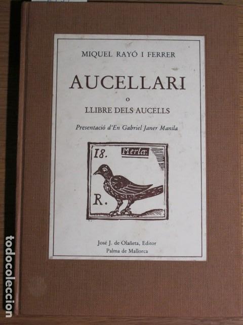 Coberta de Aucellari o llibre dels aucells