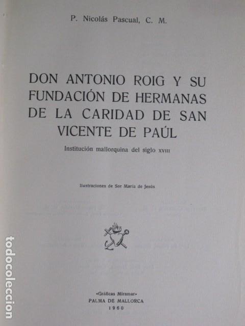 Coberta de Don Antonio Roig y su fundación de Hermanas de la Caridad de San Vicente de Paúl