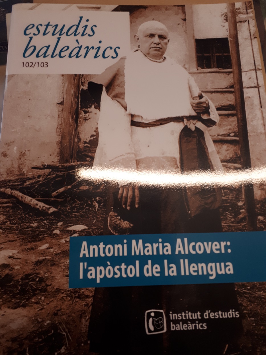 Coberta de Antoni Maria Alcover: l'apòstol de la llengua