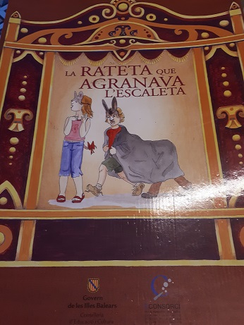 Coberta de La rateta que agranava l'escaleta. Eines de teatre