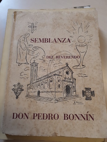 Coberta de Semblanza del reverendo don Pedro Bonnín Bonnín