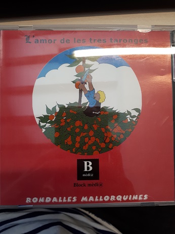 Coberta de L'amor de les tres taronges CD