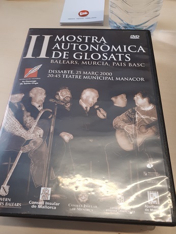 Coberta de II Mostra Autonòmica de Glosats DVD