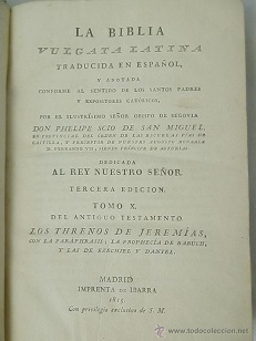 Coberta de La Biblia Vulgata Latina (Tom X)