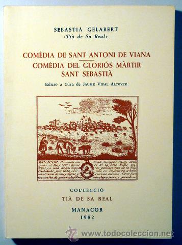 Coberta de Comèdia de Sant Antoni de Viana. Comèdia del gloriós màrtir Sant Sebastià