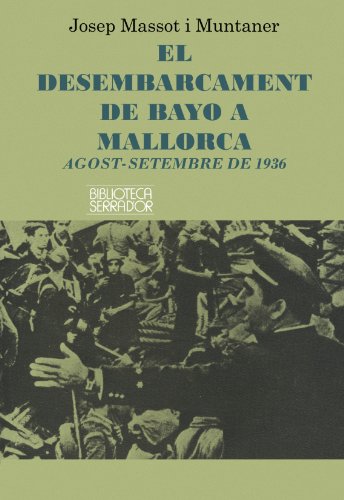 Coberta de El desembarcament de Bayo a Mallorca agost-setembre de 1936