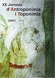 Coberta de XX Jornada d'Antroponímia i Toponímia (2007)