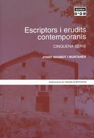 Coberta de Escriptors i erudits contemporanis Cinquena sèrie