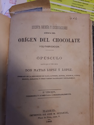 Coberta de Orígen del chocolate