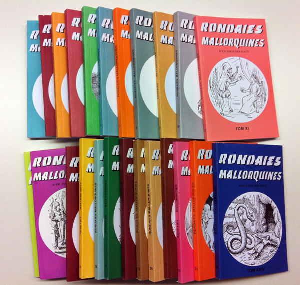 Coberta de Els 24 volums de les Rondalles Mallorquines d'en Jordi des Racó